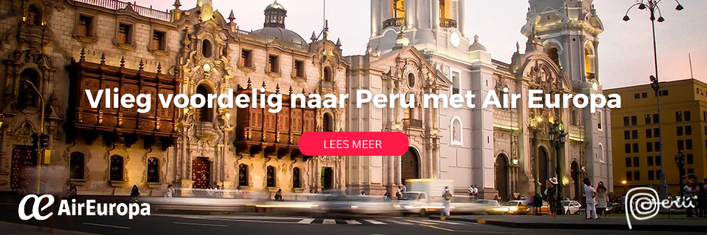 Voordelig vliegen naar Peru met Air Europa